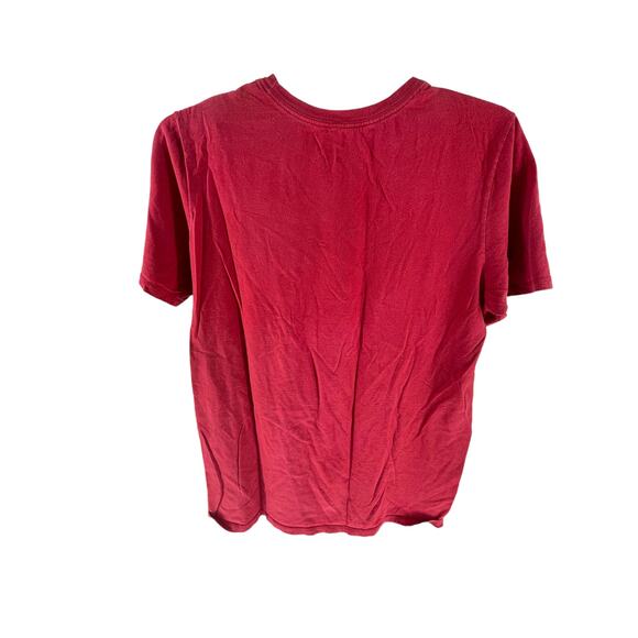 Nike Athletic Cut Red Graphic Texans Short Sleeve The Nike Tee Men's Size Large - Picture 5 of 6